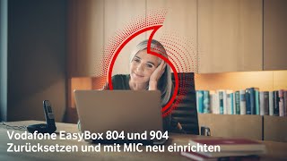 Vodafone EasyBox 804 amp 904 zurücksetzen amp neu einrichten [upl. by Patty770]