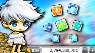 Maplestory Reboot  Adele Bossing Mule Tips and Tricks 12k Stat [upl. by Akinirt]