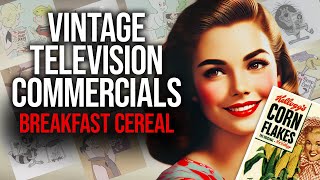 Breakfast Cereal Television Commercials From The 1950s1960s [upl. by Kadner]