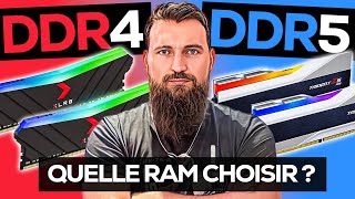 DDR4 vs DDR5  Quelle RAM CHOISIR [upl. by Ilehs]