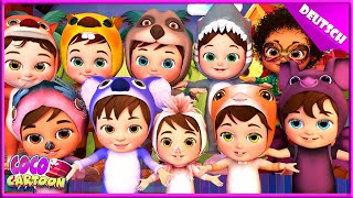 Entdecke die Tiere Australiens｜Kinderlieder für Babies｜Kinderlieder  Coco Cartoon Deutsch 123 [upl. by Yt]