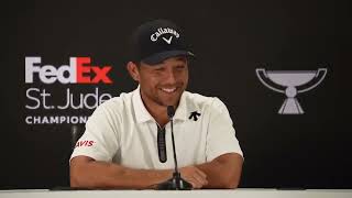 Xander Schauffele Tuesday Press Conference 2024 Fedex St Jude Championship [upl. by Dej]