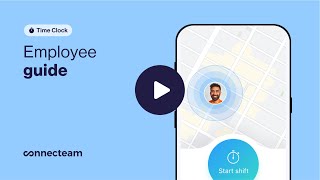 Connecteam  User Guide  How to Utilize the Time Clock [upl. by Htieh]