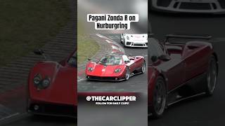 Pagani Zonda spotted on the Nurburgring This car sounds amazing nürburgring zonda [upl. by Melcher]