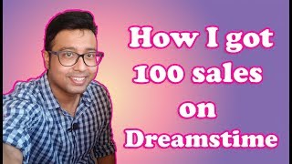 How I got 100 sales in Dreamstime [upl. by Sivart970]