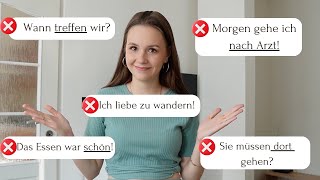 Top 5 typische Fehler die viele Deutschlerner machen  Deutsch [upl. by Mixam]