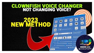 How to Use Clownfish Voice Changer on Windows 1110 with VB Virtual Audio Cable🤷‍♂️🔧🔥 [upl. by Navannod49]