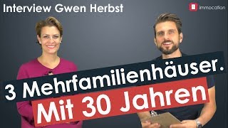 Mit 30 erfolgreiche ImmobilienInvestorin Gwen Herbst im Interview [upl. by Ingrim]