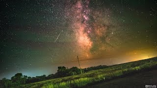 Earths Rotation Visualized in a Timelapse of the Milky Way Galaxy  4K [upl. by Nariko]