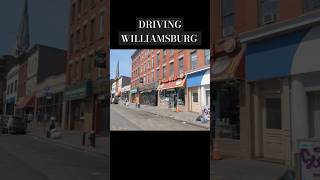 DRIVING in WILLIAMSBURG Brooklyn New York City 4k 60fps 4k automobile usa nyc brooklyn [upl. by Nollad]