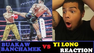 Buakaw vs Yi Long Fight of the Century REACTION [upl. by Hajed]