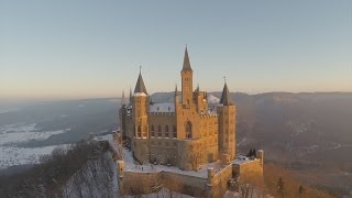 Flying at the Hohenzollern Castle [upl. by Lacsap]