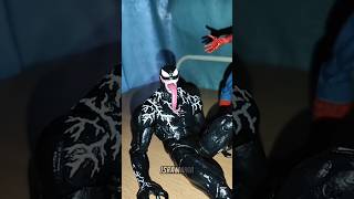 Me puso el p1t0 en la Boca 😢😭 venom avengers ironman spiderman stopmotion humor youtubeshorts [upl. by Nylodnewg]