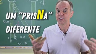 UNESP 24  Prisma reto 10 cm alt tem base representada pela letra N composta por 2 retângulos [upl. by Gerstein]