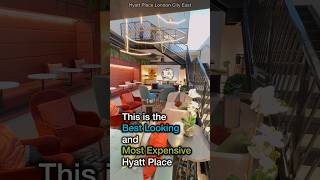 THE BEST HYATT PLACE IN THE WORLD IS IN EAST LONDON travel hotel restaurant london Hyatt [upl. by Yle]