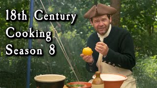 Cooking Marathon  18th Century Cooking Season 8 [upl. by Fotina]