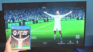 EA FC 25 PS4 Standard Edition First look and GamePlay [upl. by Ecinue]