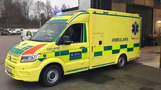 Ambulans VW Crafter Box [upl. by Nerrad]