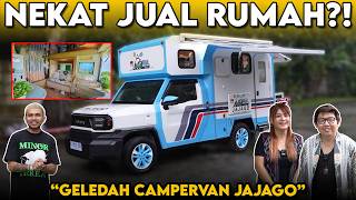 JUAL HARTA BANGUN CAMPERVAN KELILING INDO‼️ PASANGAN INI EMANG GILA⁉️ [upl. by Teplica816]