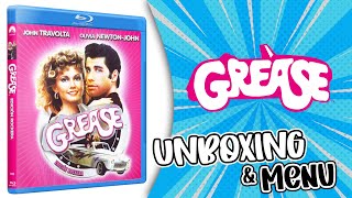 Grease  Bluray  Unboxing y menu [upl. by Leamaj]