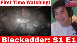 American Reacts BlackadderSeason 1 E 01The Foretelling [upl. by Malorie]