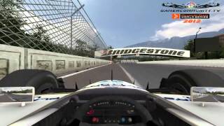 ChampCar 2012  Mexico Fundidora Park Race 1 of 12  Full view PaulaD [upl. by Aititil]