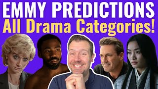 Emmy Predictions 2024  All Drama Series Categories [upl. by Trinl806]