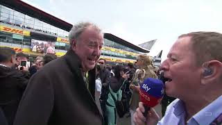 Jeremy Clarkson F1 Grid Walk Interview  2024 British Grand Prix [upl. by Yasibit]