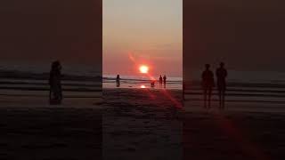 Seminyak Beach Sunset Bali Indo balitravelvlog mydailyvlog balitraveller travel seminyakbeach [upl. by Larimore]