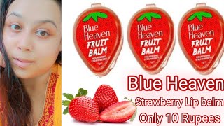 Blue Heaven Strawberry Lip Balm  Fruit Lip Balm PRIYANKA [upl. by Izabel]