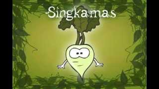 Bahay Kubo Animated Philippine Folk Song Awiting Pambata with Lyrics [upl. by Yebba304]