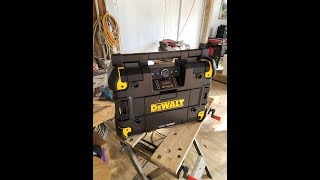 Dewalt TStak Connect Radio  Charger DWST17510 [upl. by Htebizile]