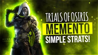 Destiny Trials of Osiris Memento Simple Strats [upl. by Elagiba]