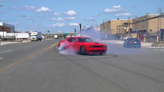 Dodge Challenger Hellcat Drift amp Donuts [upl. by Leonelle]