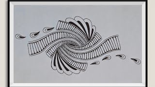 Thank you for watching Zentangle 38 [upl. by Yarahs258]