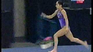 Nikolina Tankusheva BUL  2002 Worlds SemiFinals  Vault [upl. by Inele]