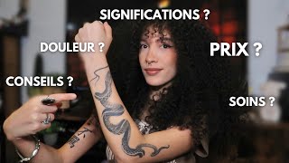 Parlons TATOUAGES et PIERCINGS  je vous dit TOUT [upl. by Scandura537]