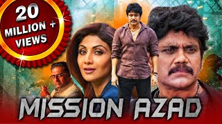 Mission Azad Azad Telugu Hindi Dubbed Movie  Nagarjuna Shilpa Shetty Soundarya [upl. by Andrea]