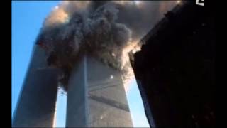 Terrifying Close Up Street Level Shot of First World Trade Center Collapse September 11th 2001 [upl. by Scoville]