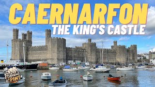 Caernarfon Castle  The Kings Castle  A Tour Of Caernarfon [upl. by Brit]