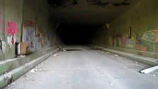 Abandoned Pennsylvania Turnpike 8  Entering Sideling Hill Tunnel from the west [upl. by Irami617]