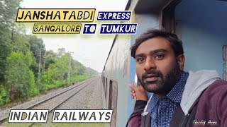 Bangalore to Tumkur  train no 12079  Janshatabdi express travel traintravel indianrailways [upl. by Nyrmak]