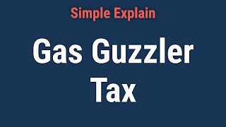 What Is the Gas Guzzler Tax [upl. by Adekram]