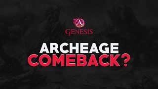 ArcheAge making a comeback  What is ArcheAge Genesis [upl. by Obaza236]