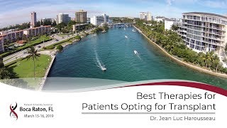 Best Therapies for Myeloma Patients Opting for Transplant [upl. by Yarled778]