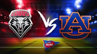 Auburn vs New Mexico LIVE  NCAAF Week 3  College Football 2024 [upl. by Idas384]