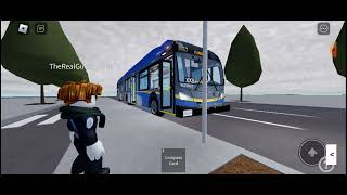 SCBCTA TransLink Roblox New Flyer XDE60 N23001 FT Guest9764 [upl. by Oeflein569]