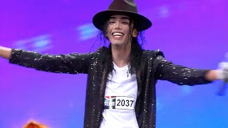 SAs Got Talent 2016 Eagan Feb Michael Jackson Impersonator [upl. by Lidah]