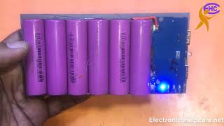 How to Make a 20000 mAh Power Bank from Scrap Laptop Battery [upl. by Bradman291]