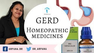 एसिड रिफ्लक्स की 5 बेस्ट होम्योपैथिक दवाई  5 Best Homeopathic Medicines For GERD [upl. by Sevein]